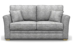 Heart of House Malton 2 Seater Fabric Sofa Bed - Light Grey